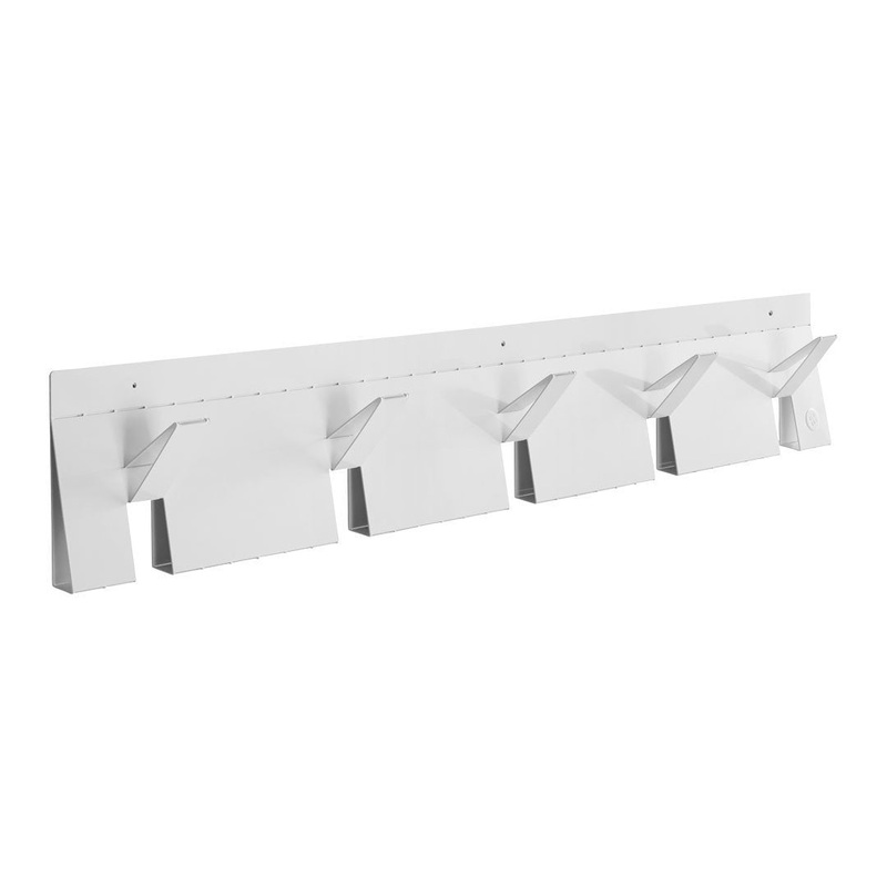 2D:3D Coat Rack White
