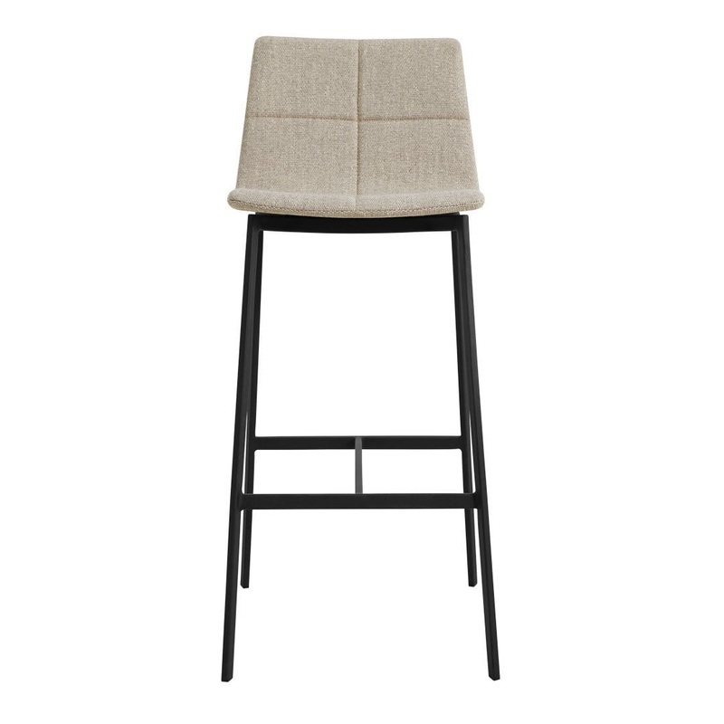 Between Us Bar Stool Camel Leather