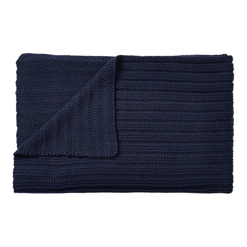 Ample Throw Ample Midnight Blue