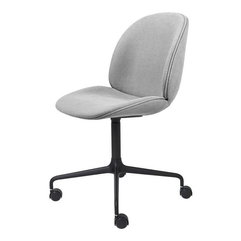 Beetle Meeting Chair – 4-Star Base w/ Casters – Fully Upholstered