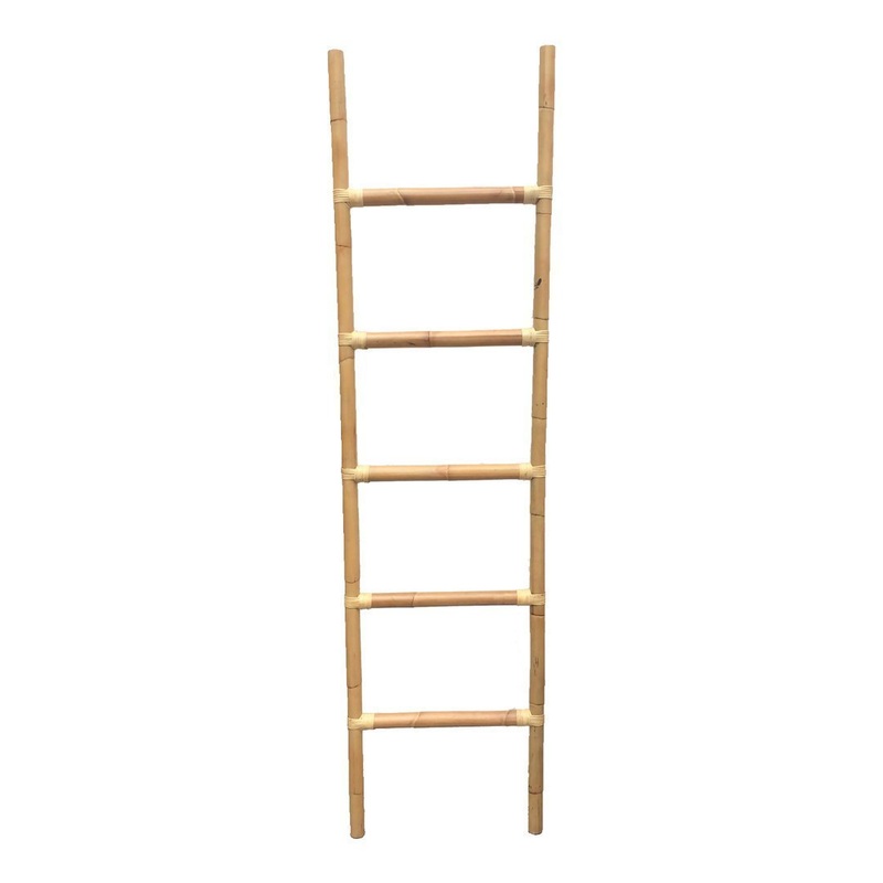 Climb Ladder Natural Rattan