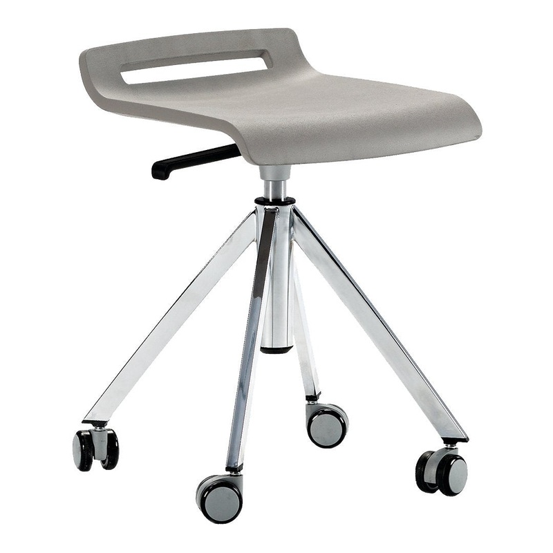 MIT Stool – Swivel, Gas Lift Base w/ Casters