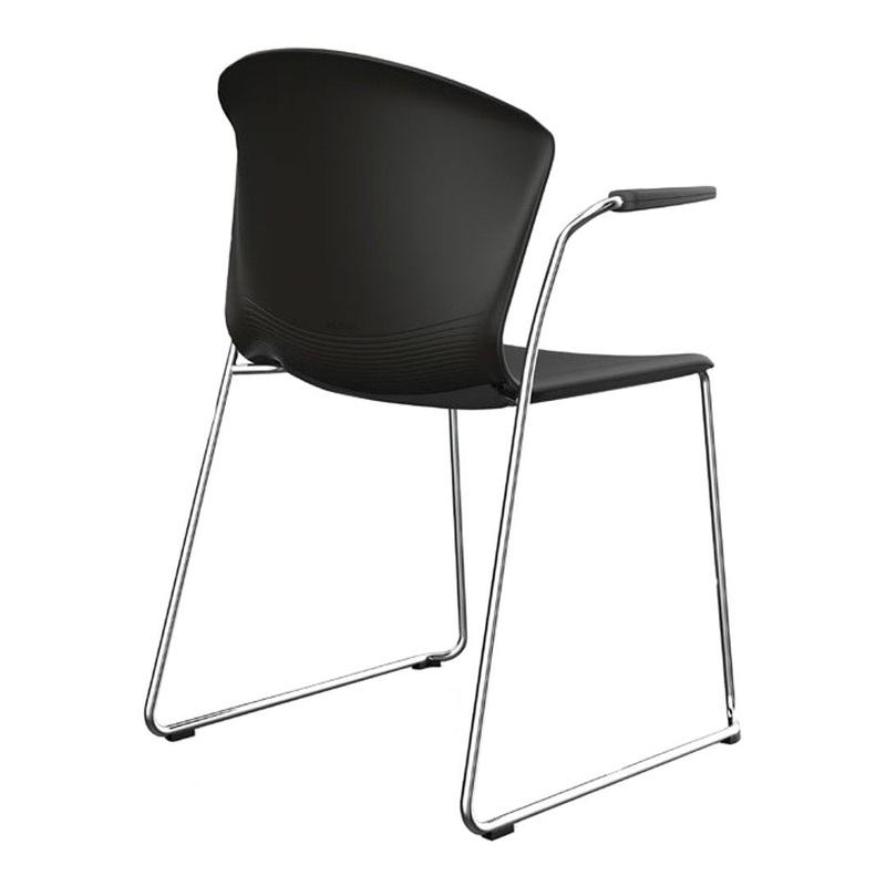 Whass Stackable Armchair – Sled Base