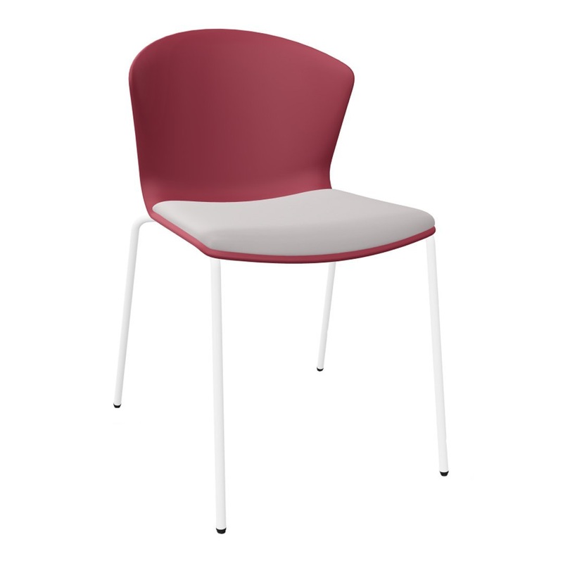 Whass Stackable Side Chair – Padded Seat
