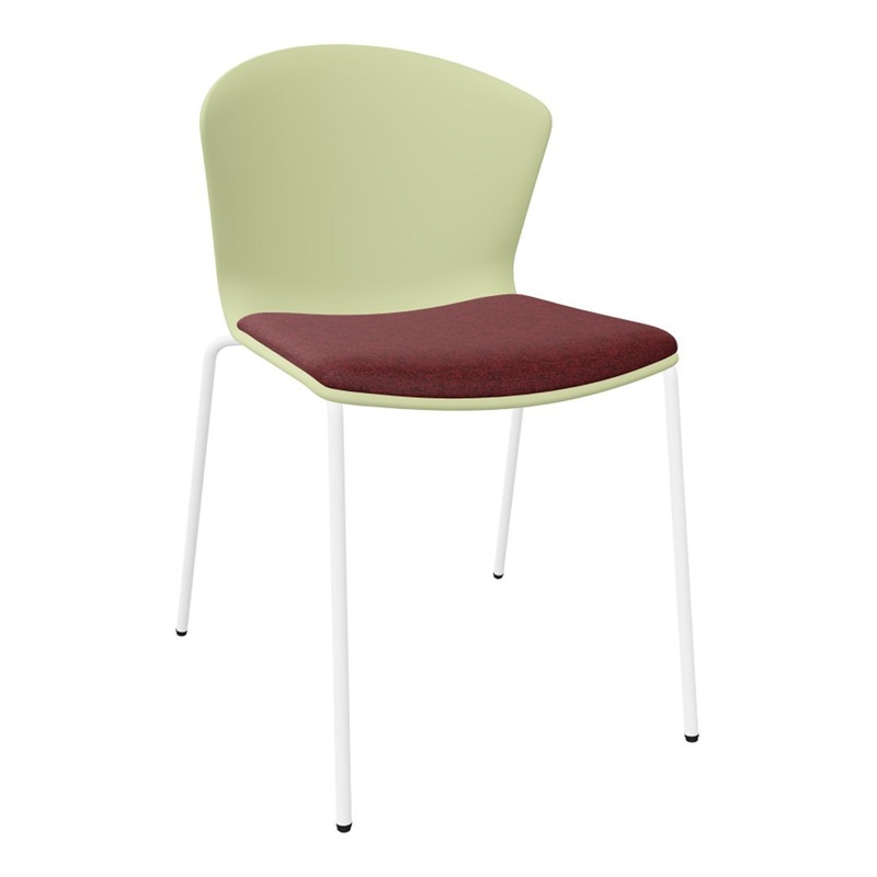 Whass Stackable Side Chair – Seat Upholstered