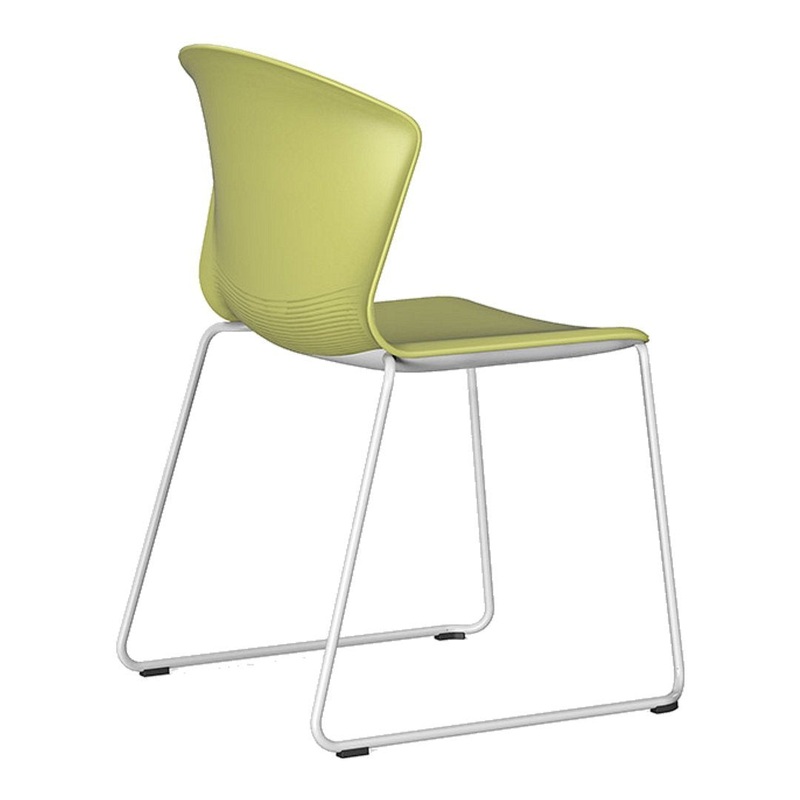 Whass Stackable Side Chair – Sled Base