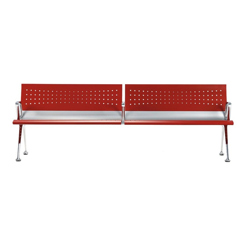 Transit Beam Bench – Steel – Large Seats