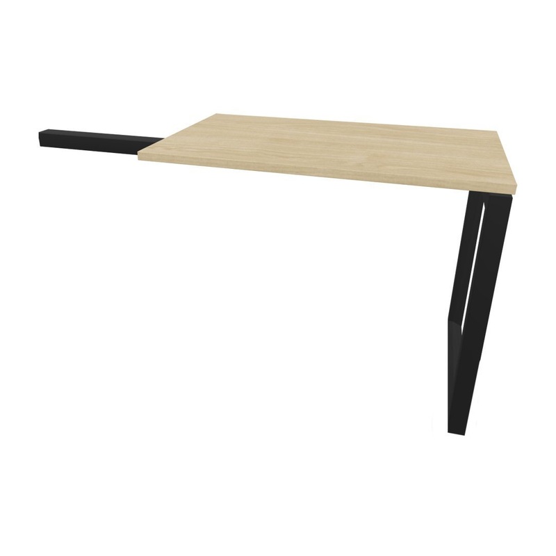 Vital Plus ST Rectangular Desk – Loop Frame – Return Add-On ONLY