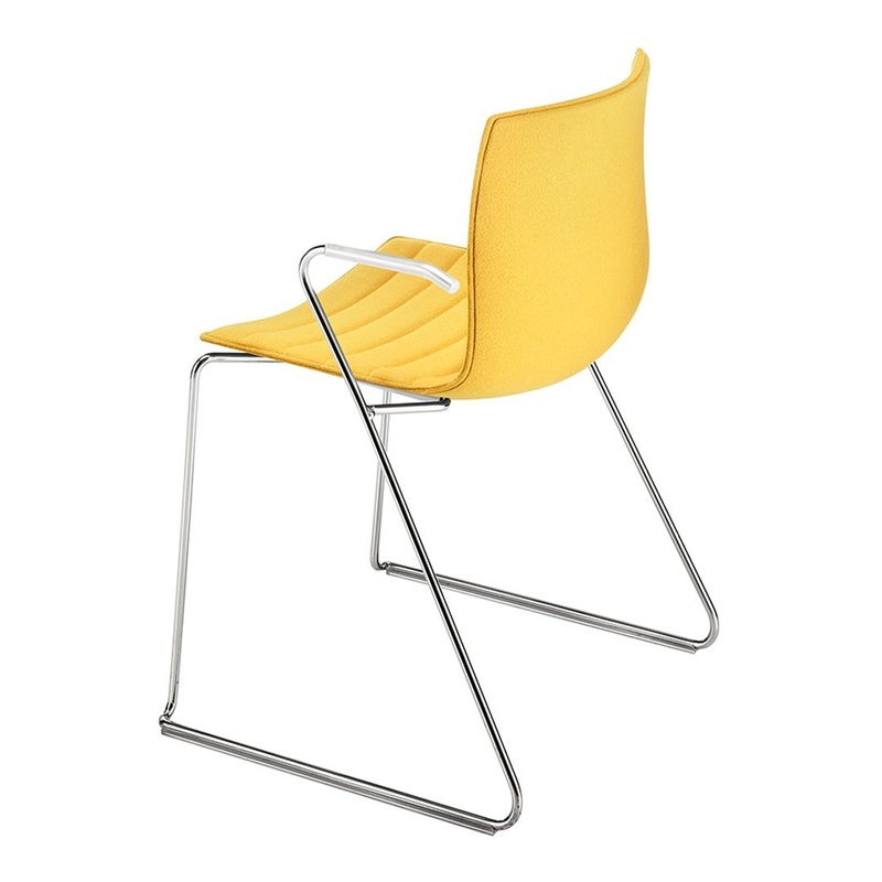 Catifa 46 Technical Sled Base Upholstered