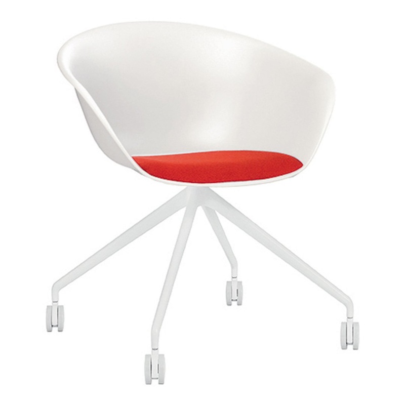 Duna 02  Aluminum Fixed Trestle Base  Upholstered