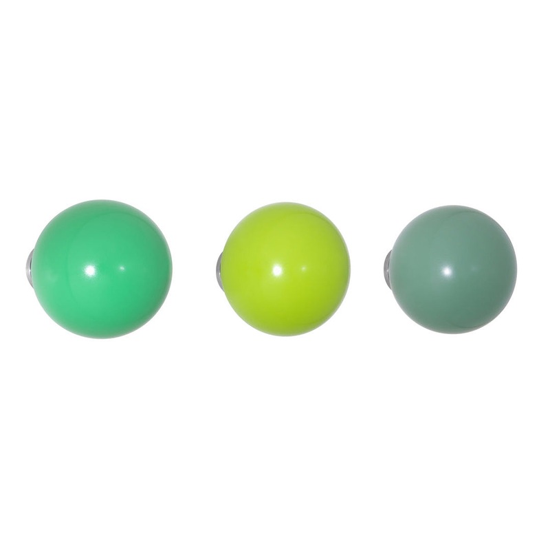 Coat Dots – Set of 3 Green