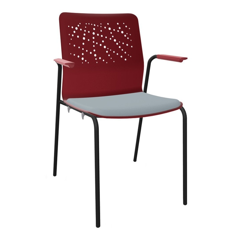 Urban Block 20 Stackable Armchair – Seat Upholstered