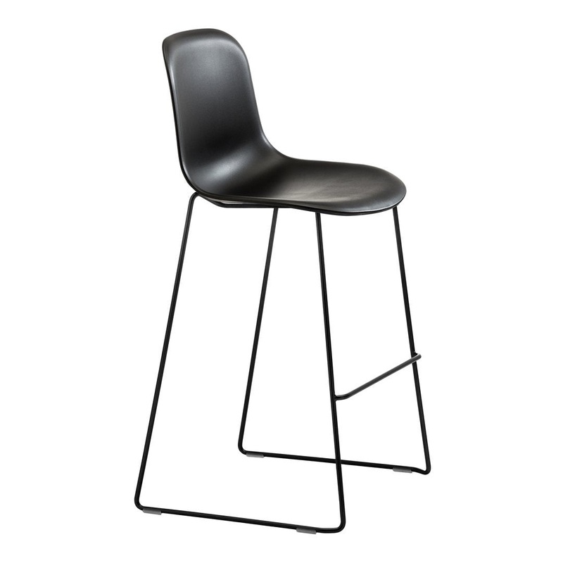 Mani Plastic Bar Stool – Sled Base – Stackable