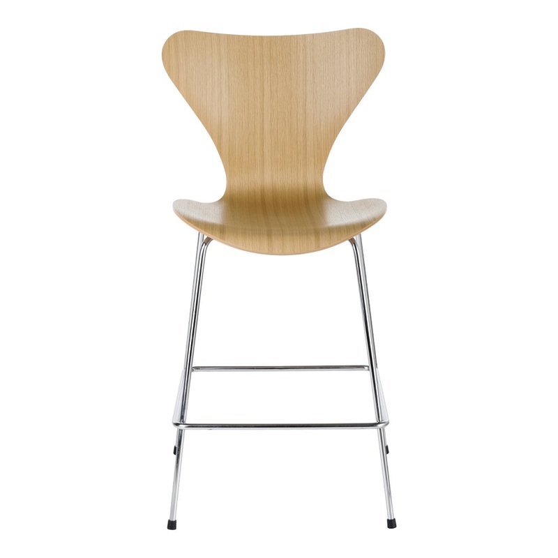 Series 7 Counter Stool  – Clear Lacquered