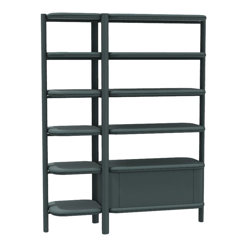 Anam Freestanding Bookcase – Lacquered Shelf