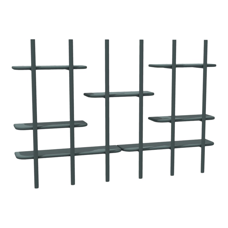 Anam Modular Bookcase – Composition Two – Fabric Coated Shelf