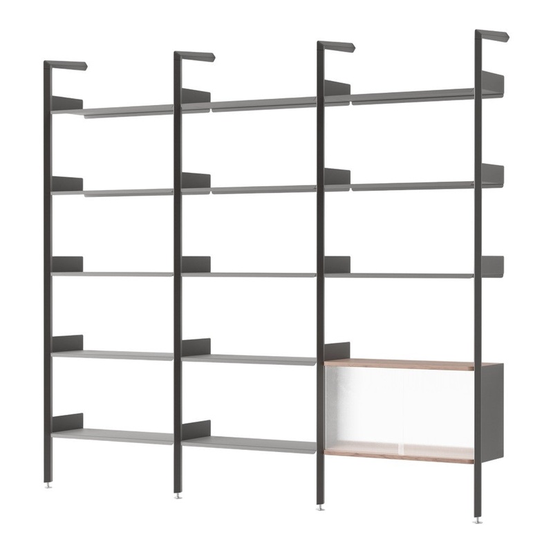Rombe Modular Shelving System – Configuration H
