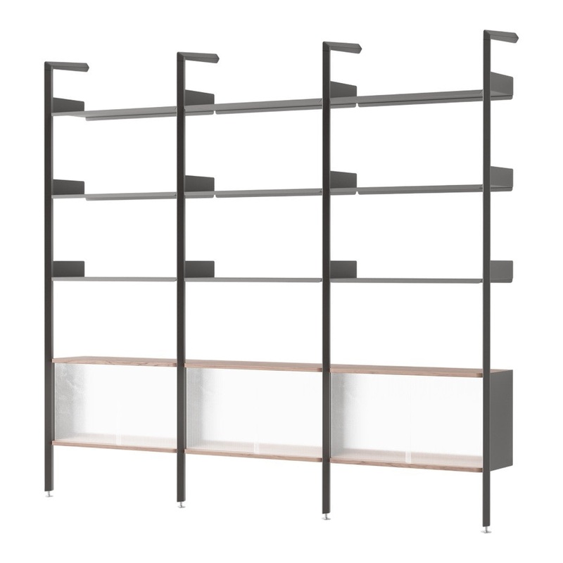 Rombe Modular Shelving System – Configuration K