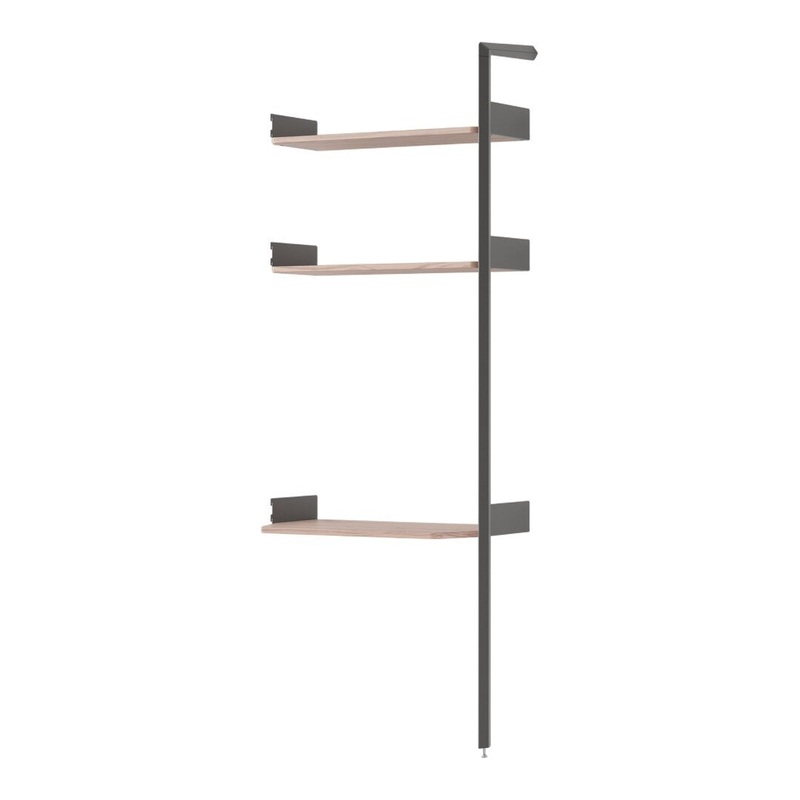 Rombe IF5 Modular Shelving System – Add-on Bay Shelves + Desk