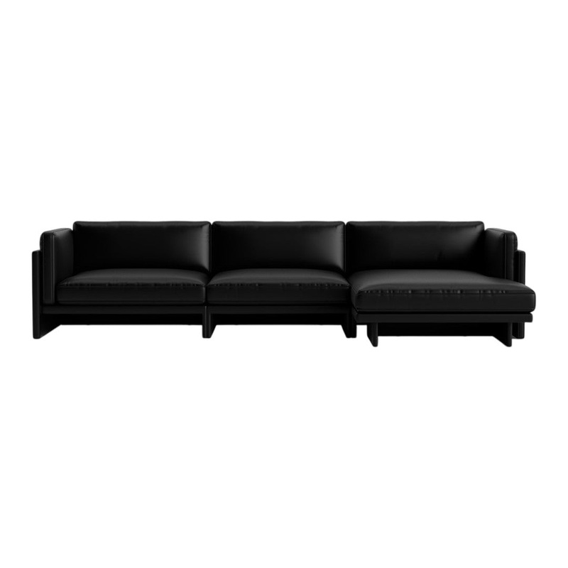 Softy Chaise Lounge Sofa, Right – 4-Seater