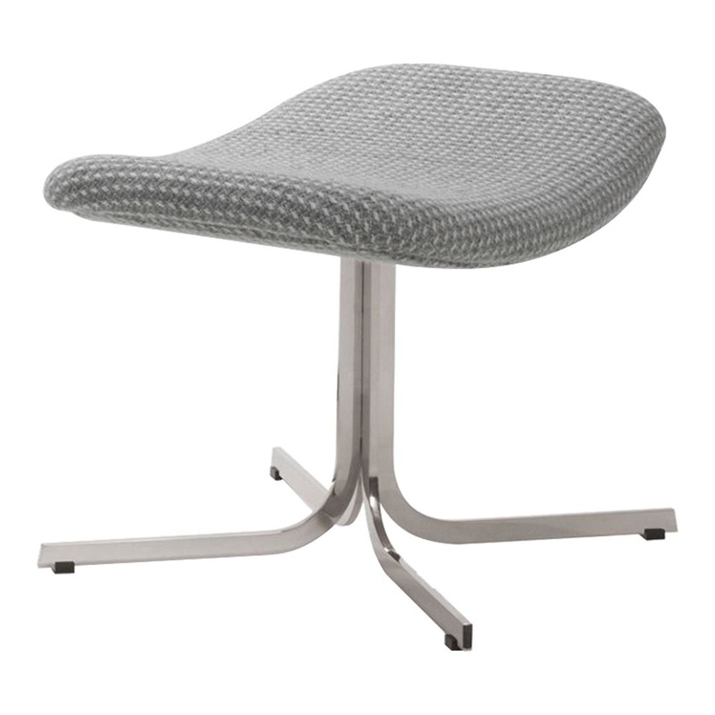 Tulip Lounge Footstool – Cross Base