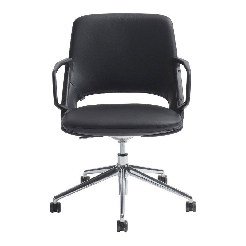 Zuma Low Back – 5 Legged, Swivel w/ Casters