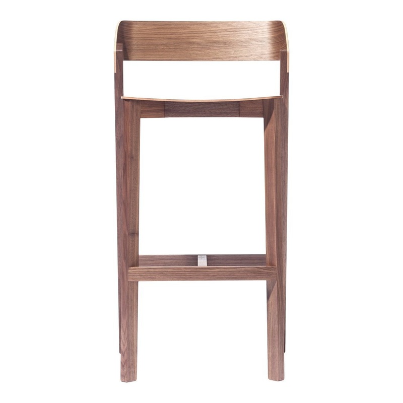 Merano Barstool – Walnut Frame