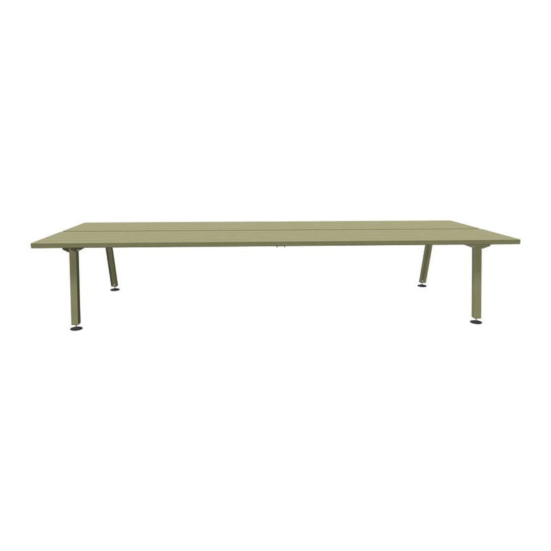 Marina Double Desk Reed Green (RAL 6013)