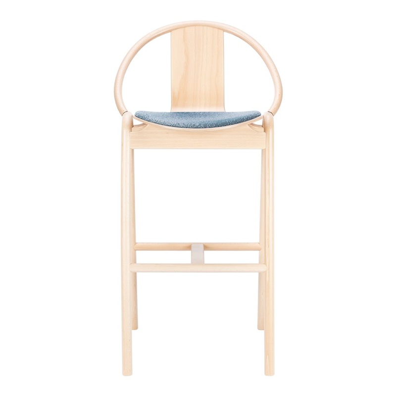 Again Barstool – Seat Upholstered – Beech Frame