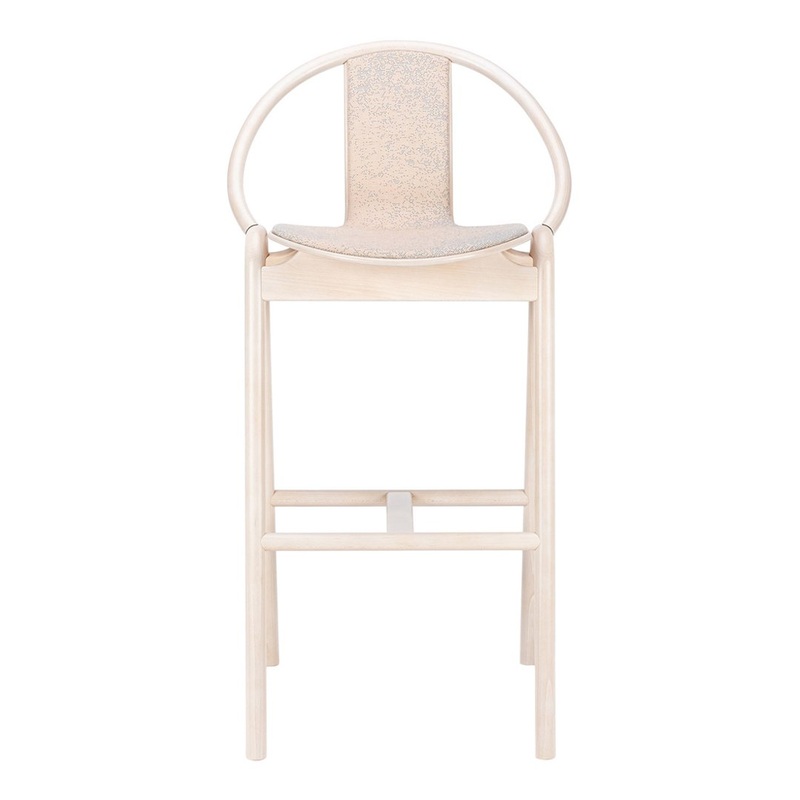 Again Barstool – Upholstered – Beech Frame