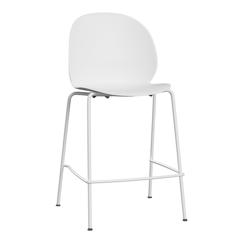 N02 Recycle Counter Stool – Stackable Off White