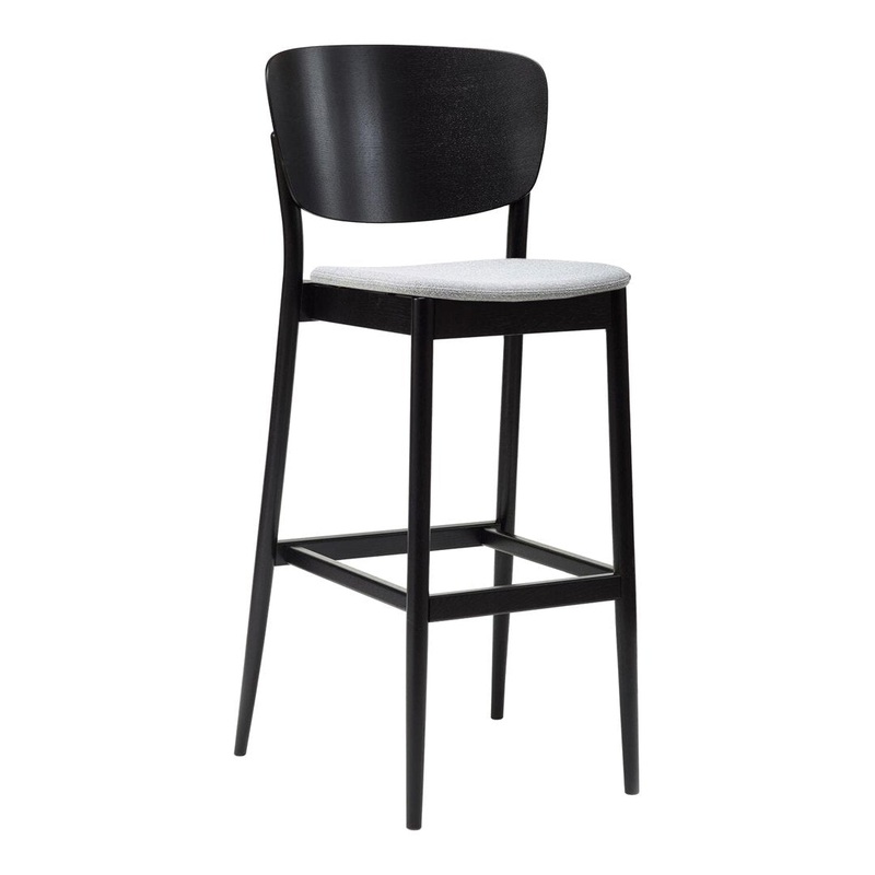 Valencia Bar/Counter Stool – Seat Upholstered – Oak Frame