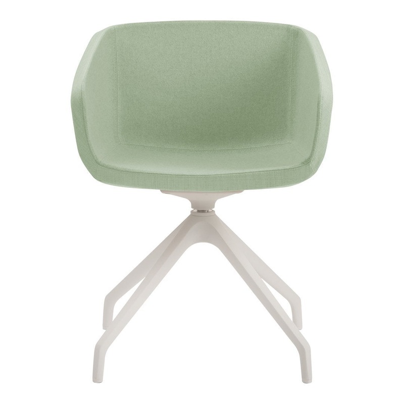Arca 4096 Mini Armchair – 4-Spoke Swivel Base