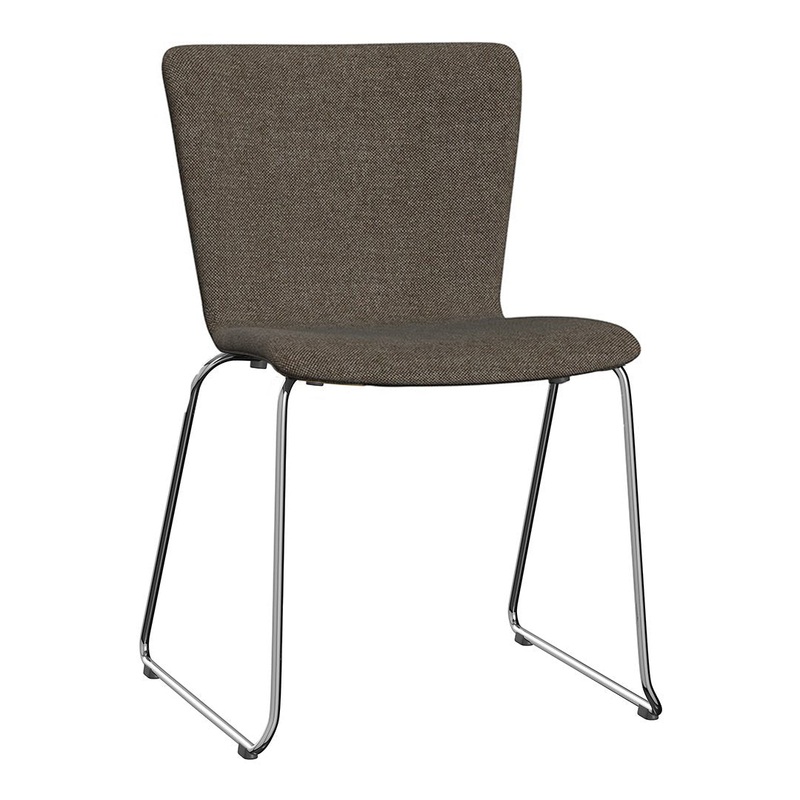 Vico Duo Side Chair – Sled Base – Fully Upholstered