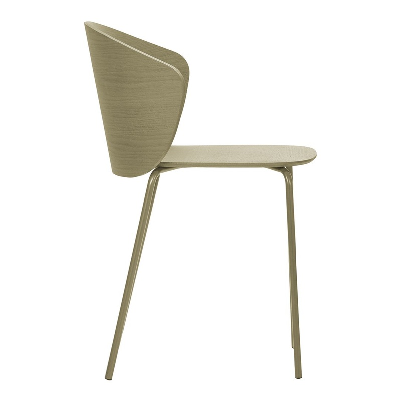 Not Wood Chair – Steel Base