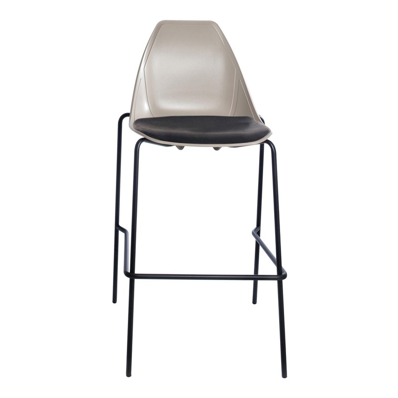 X Bar Stool – Seat Upholstered – Stackable