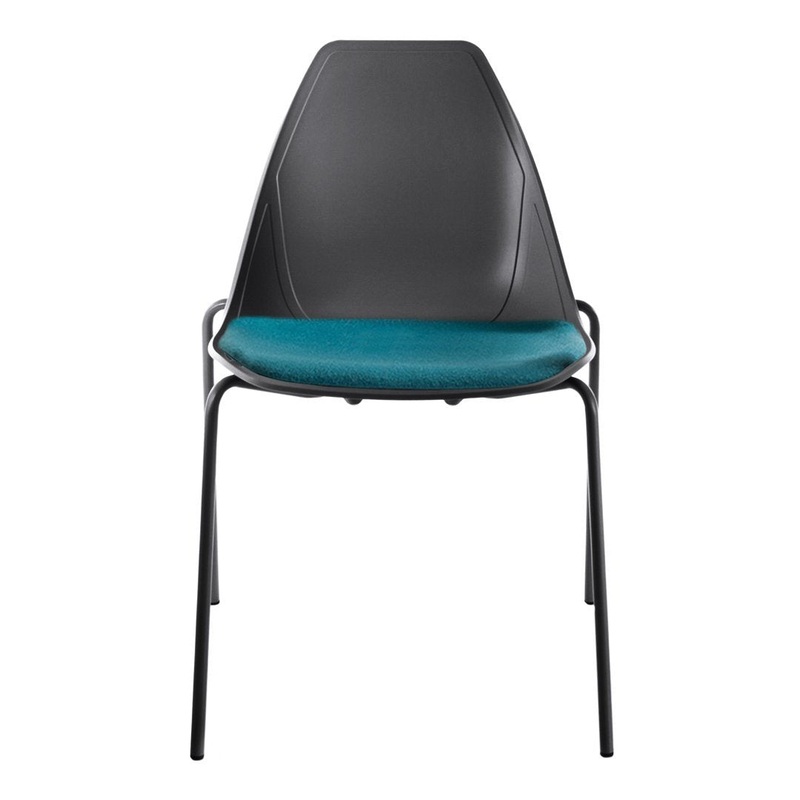 X Side Chair – Seat Upholstered – Stackable