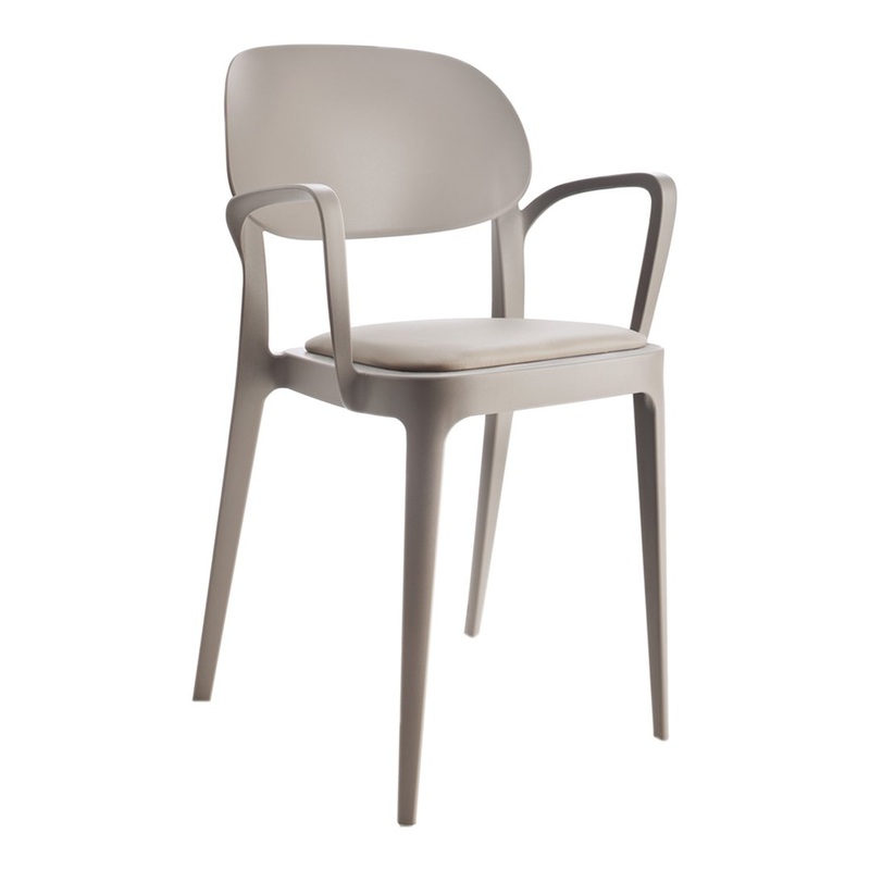 Amy Armchair – Seat Upholstered – Stackable
