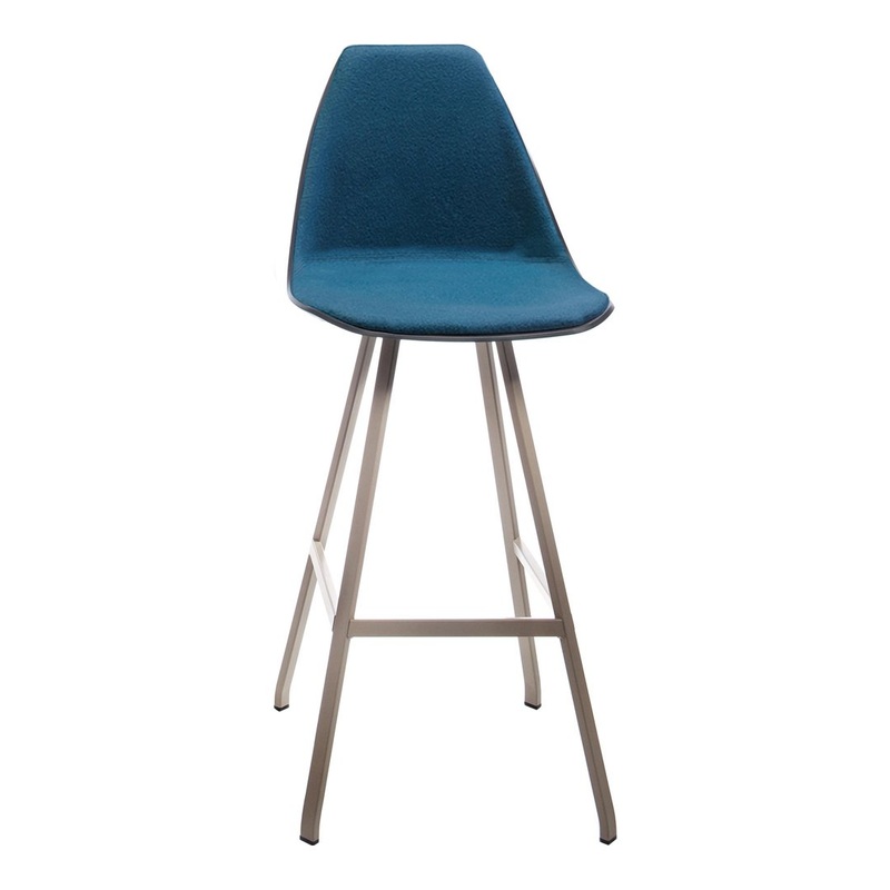 X Bar Stool – Front Upholstered