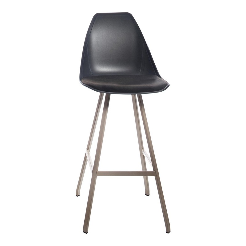X Bar Stool – Seat Upholstered