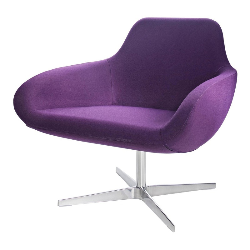 X Big Lounge Armchair – 4-Star Base