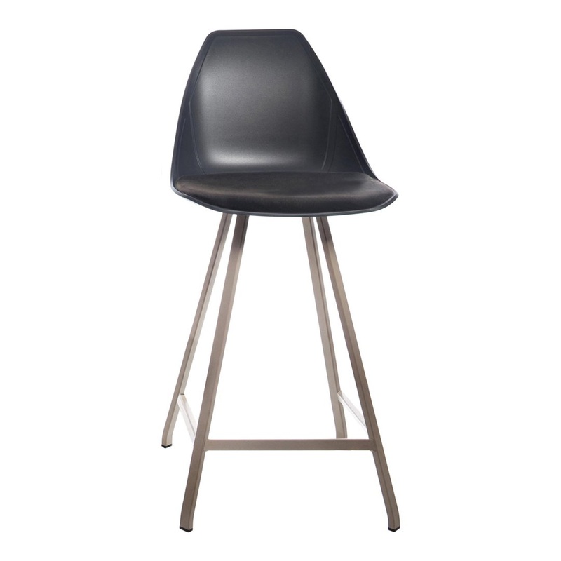 X Counter Stool – Seat Upholstered