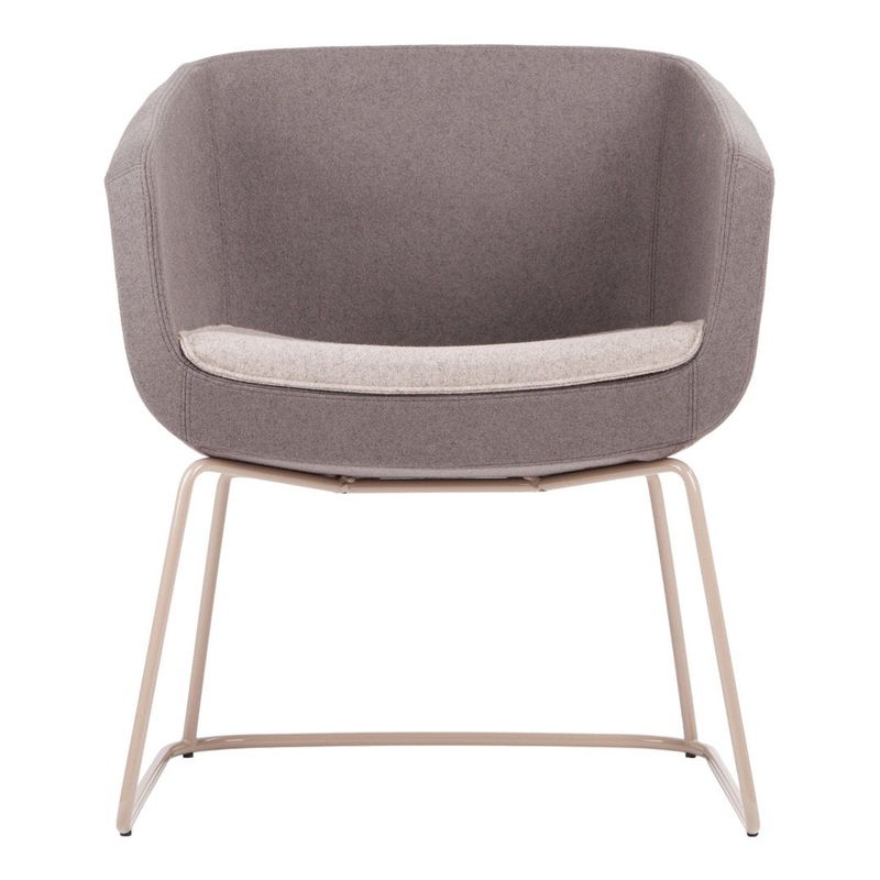 Arca 4095 Mini Armchair – Sled Base