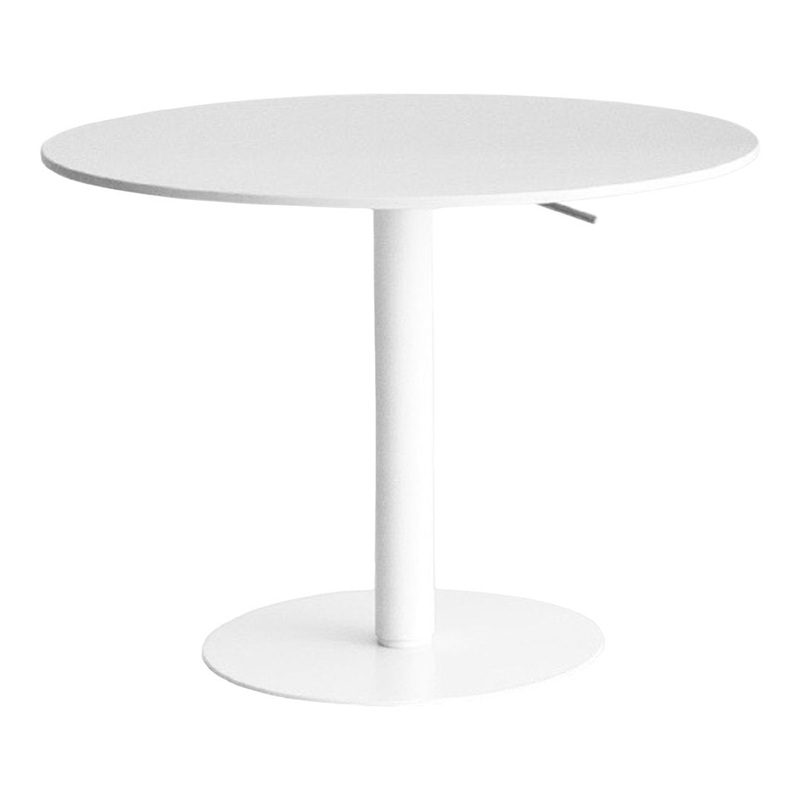 Brio Circular Side Table w/ Gas-Lift (31.5″ Dia)