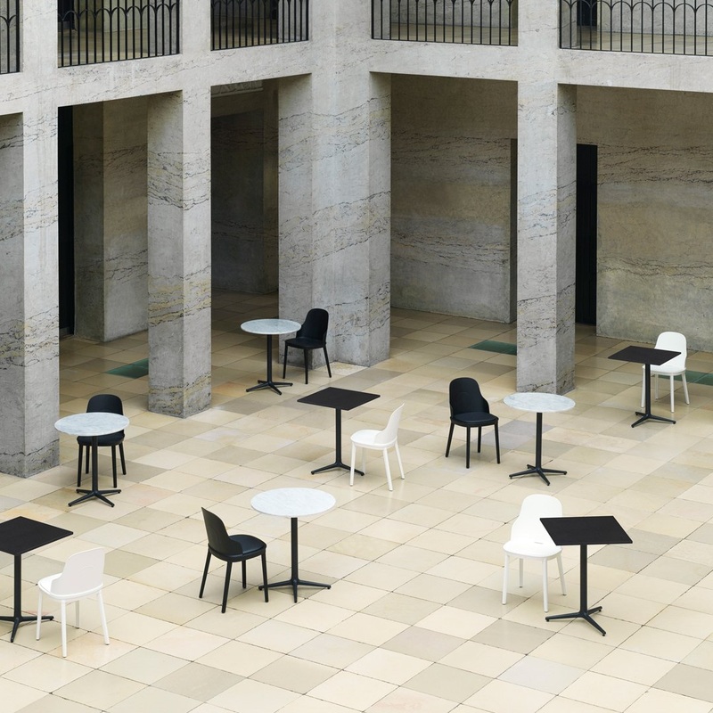 Allez Square Cafe Table – 3 Legs