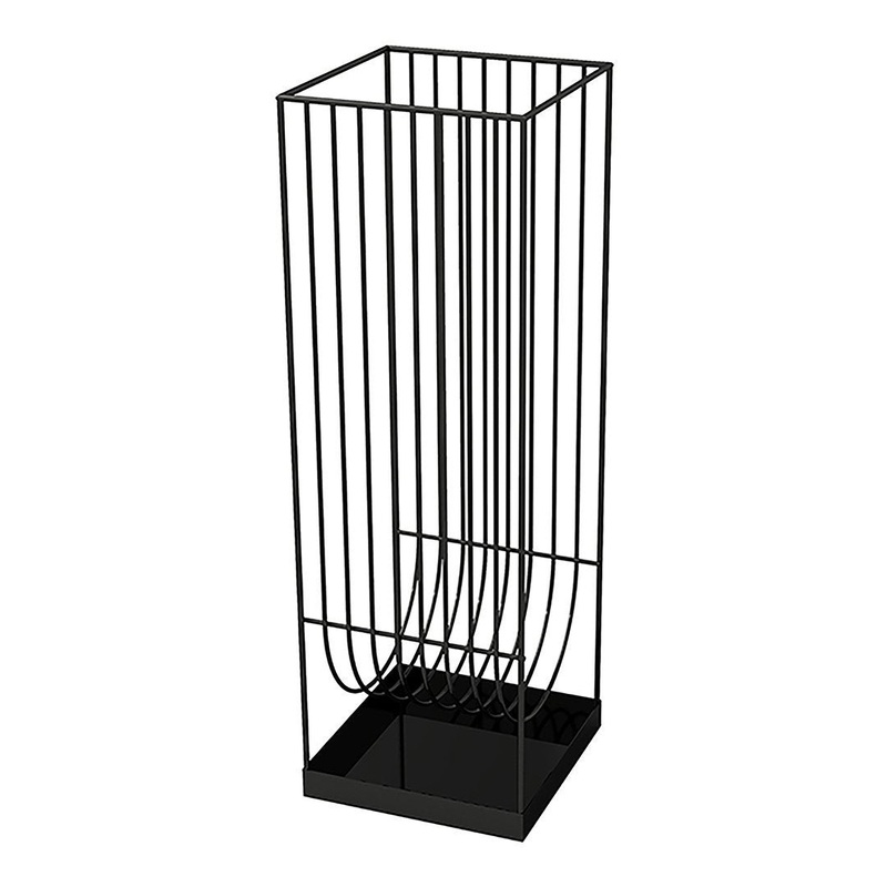 Curva Umbrella Stand Black