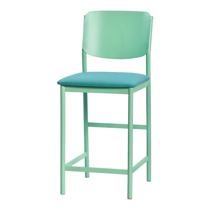 Resto Counter Stool – Seat Upholstered