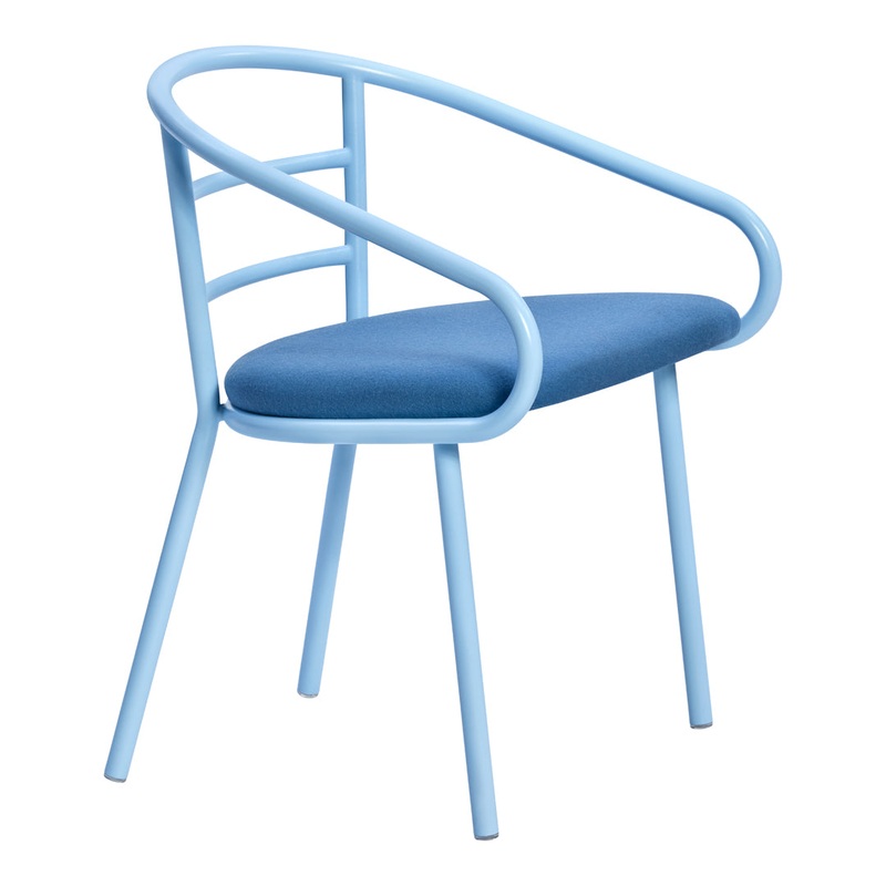 Wedge Cafe Chair – Seat Upholstered