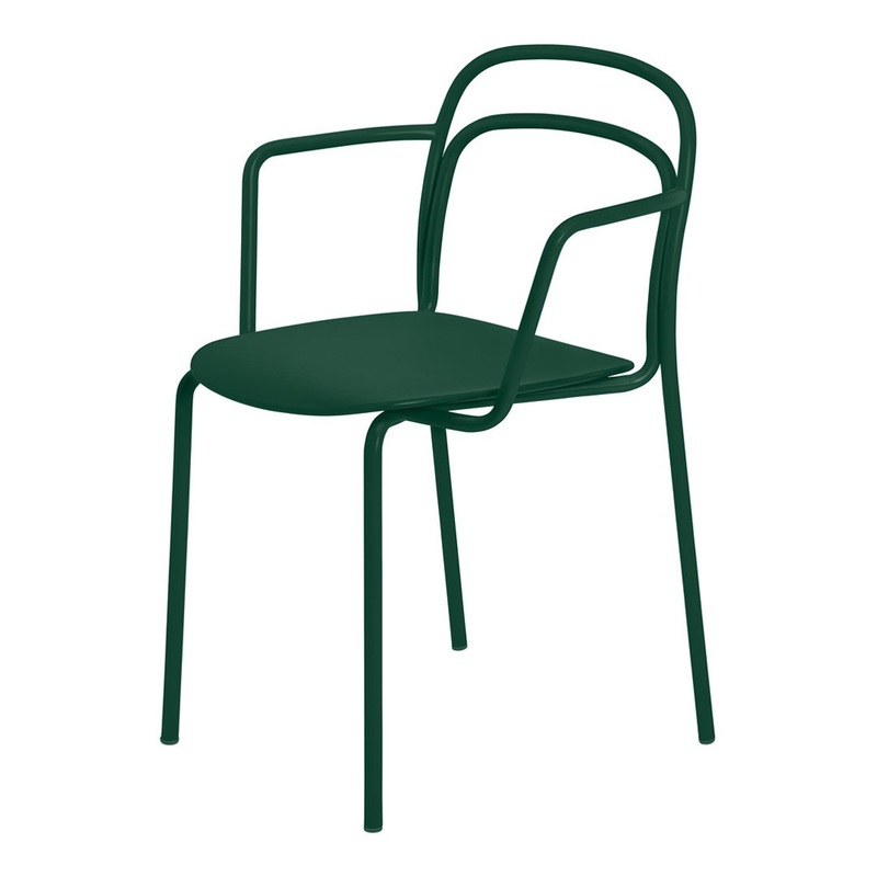 Catty Cafe Chair w/ Arms – Stackable