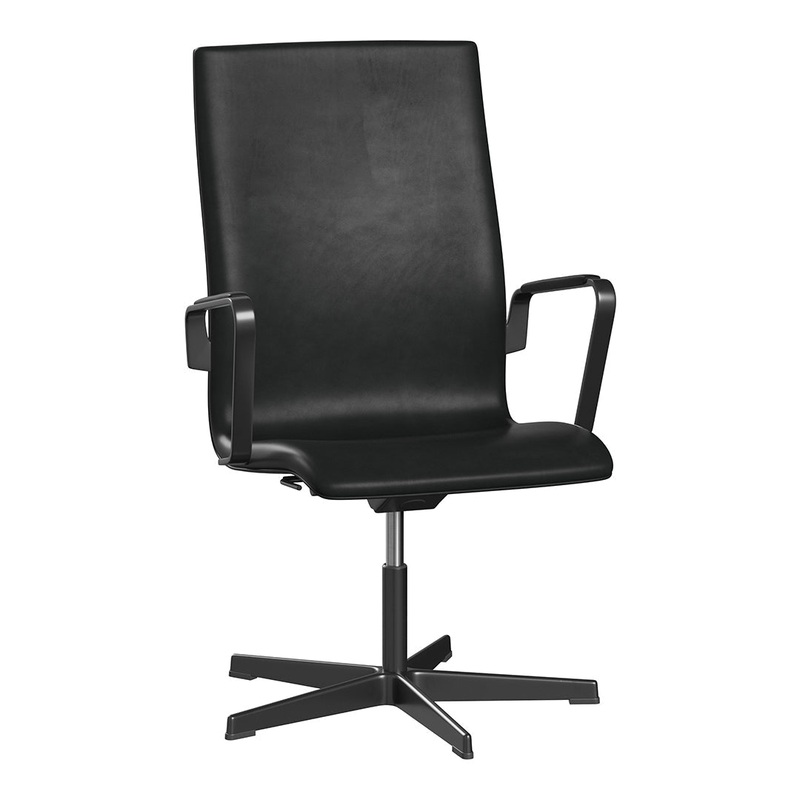 Oxford Medium Back Office Armchair – 5 Star Base – Height Adjustable